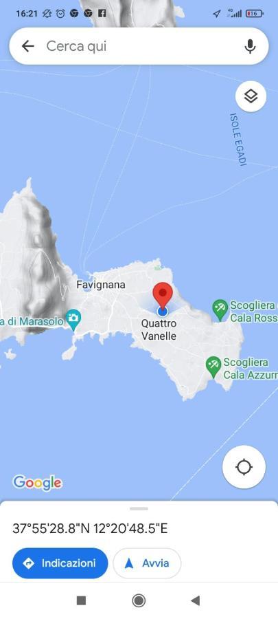 Vila Sogni Nel Blu Favignana Exteriér fotografie